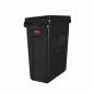 Preview: RUBBERMAID Abfallbehälter SLIM JIM 60,0 L 2 Griffe PE
